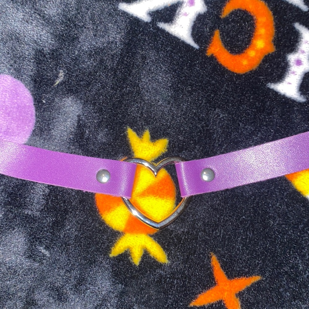 purple heart choker